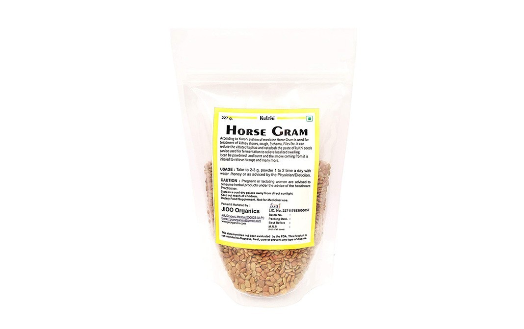 Jioo Organics Horse Gram    Pack  227 grams